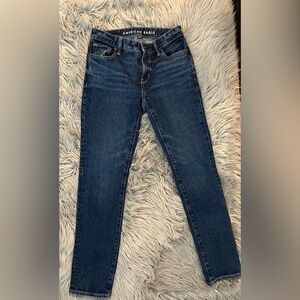 American Eagle mom jeans like new!!!